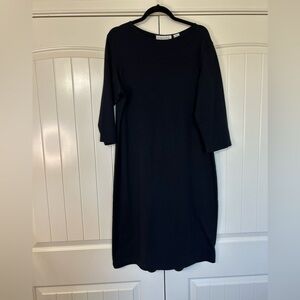 Chaus Sport Navy Sweater Dress. Size XL